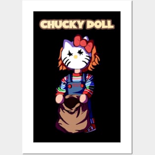 Chucky t-shirt Posters and Art